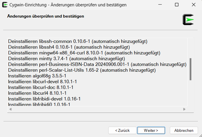 Best&auml;tigungsfenster